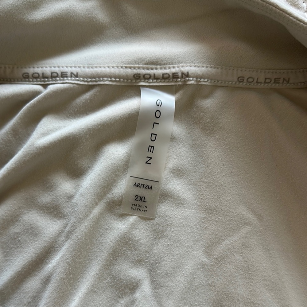 Cream Zip-Up Jacket - Picture 2 of 2
